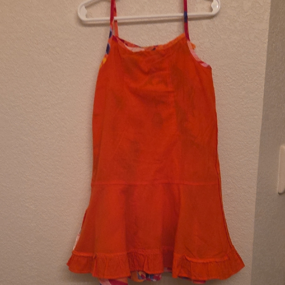 Catimini Bright Orange Dress - Picture 9 of 10